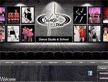 Tablet Screenshot of danceplaceltd.com